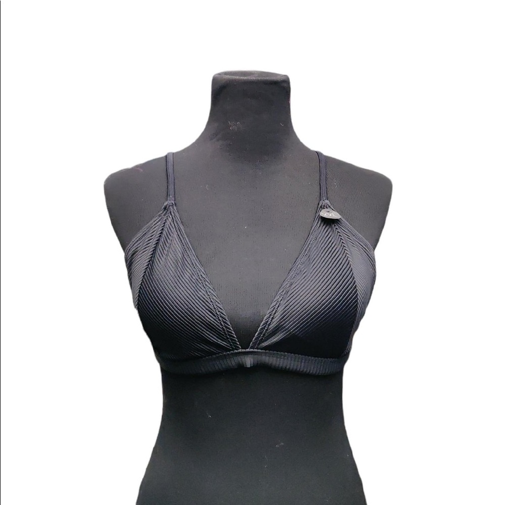 NWT BODY Cotton On Black Triangle Padded Bikini Top
